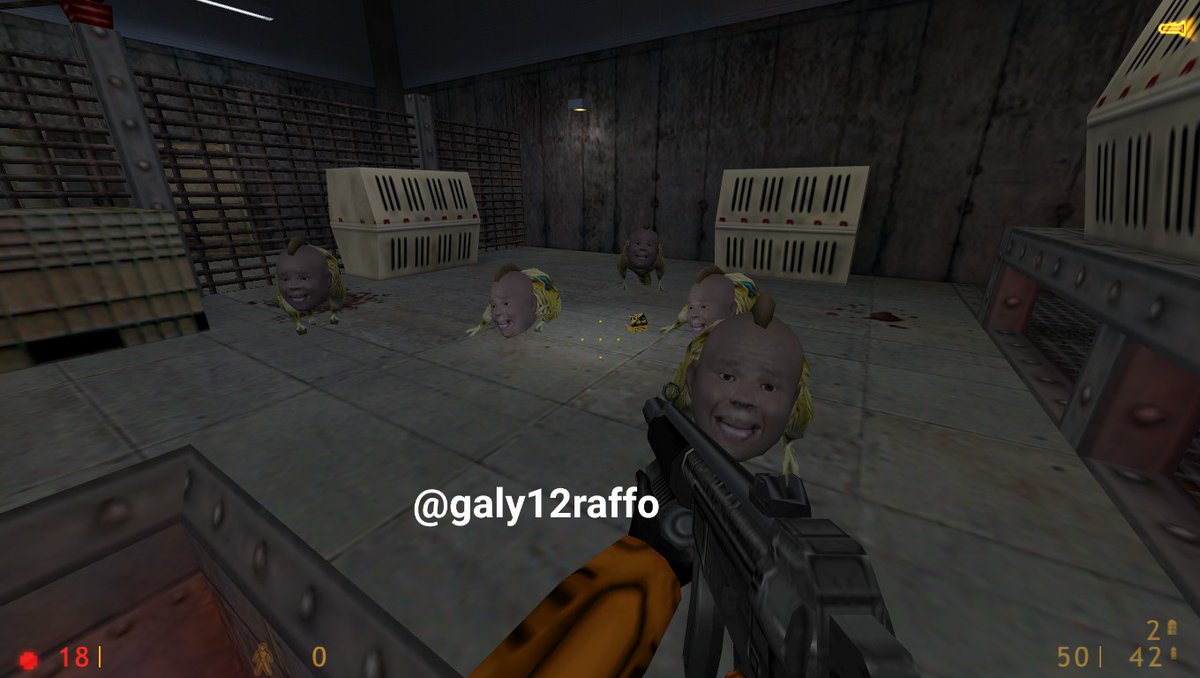 galyraffo12's tweet photo. Pruebas del mod Mayimbu Houndeye para Half-Life, Sven Co-op y Black Mesa Source.

#halflife #svencoop #blackmesasource #peru https://t.co/rGGKLOefnp