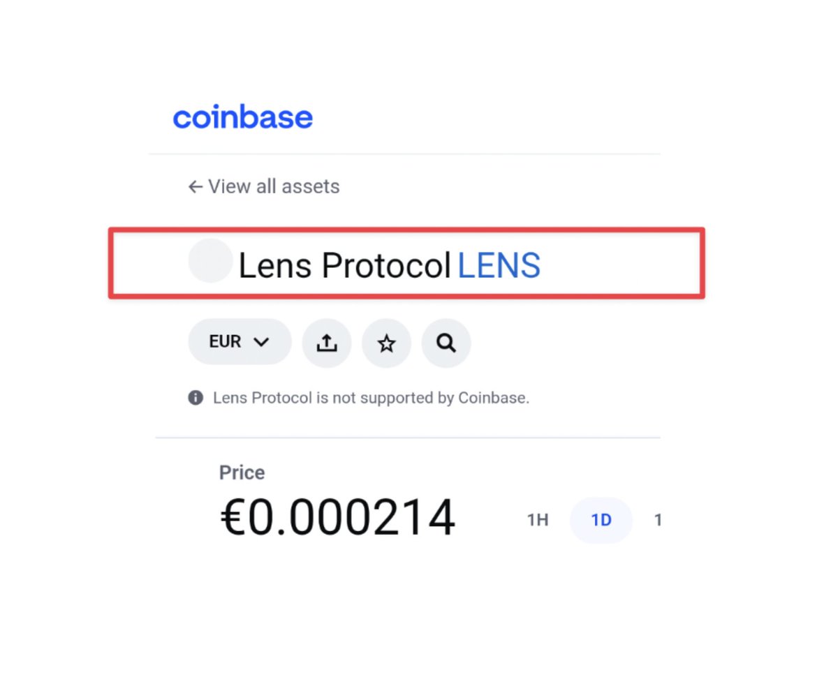 $LENS Airdrop Strategy 🌿

There have been rumours that <a href="/LensProtocol/">Lens</a>'s token is close. 

Two days ago, Coinbase had the LENS price page for 24hs before taking it down.

Thread:

• How to get a Lens Profile
• Complete the new Lens quests and get a reward ⚡️

🧵