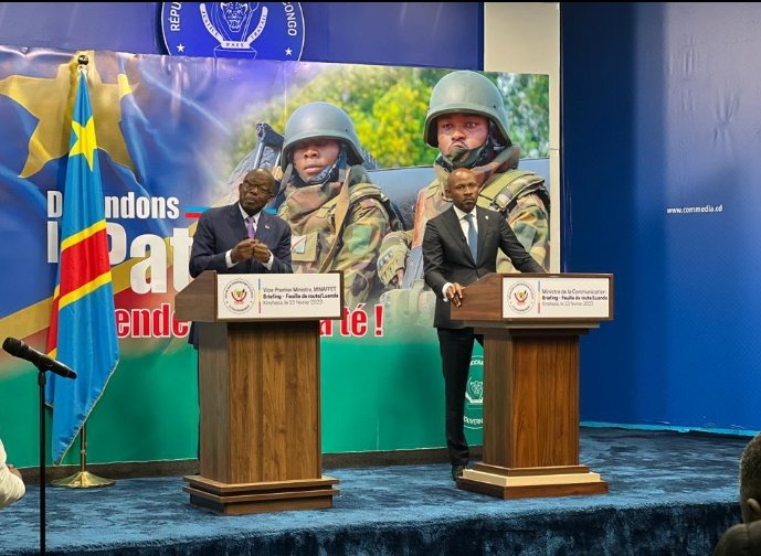 michaelbakemba3's tweet photo. "En quittant l'EAC, ce serait un grand cadeau que nous offrirons au Rwanda", (VPM Christophe Lutundula) https://t.co/mrD1oJFLuC