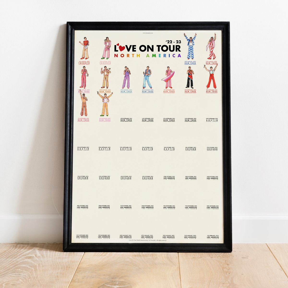 teecaake's tweet photo. It's been a while...but I'm back to drawing Love On Tour shows after a long break!

How are you guys doing?

🛍️: https://t.co/jsbJXx614B https://t.co/i79BPD6me9