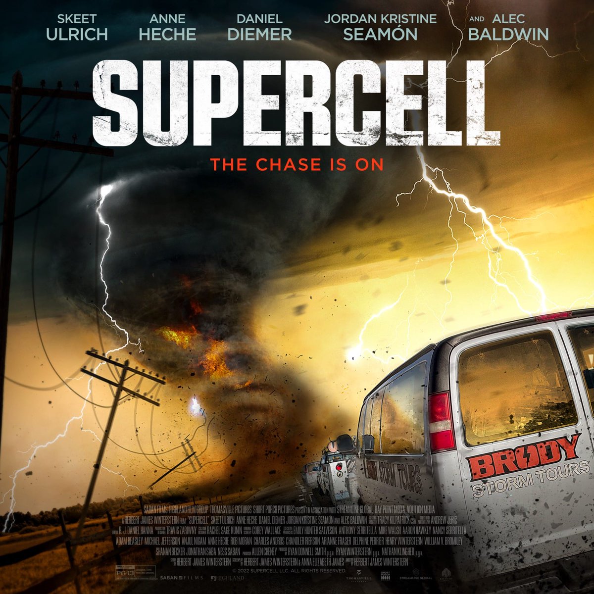 SkipTalbot's tweet image. "Supercell" movie releasing March 17. I played a small part in the film as a gas station cashier where the main characters stop before the location is struck by a tornado! Super fun to be involved. Official trailer: youtu.be/U1zBYtFHMx4