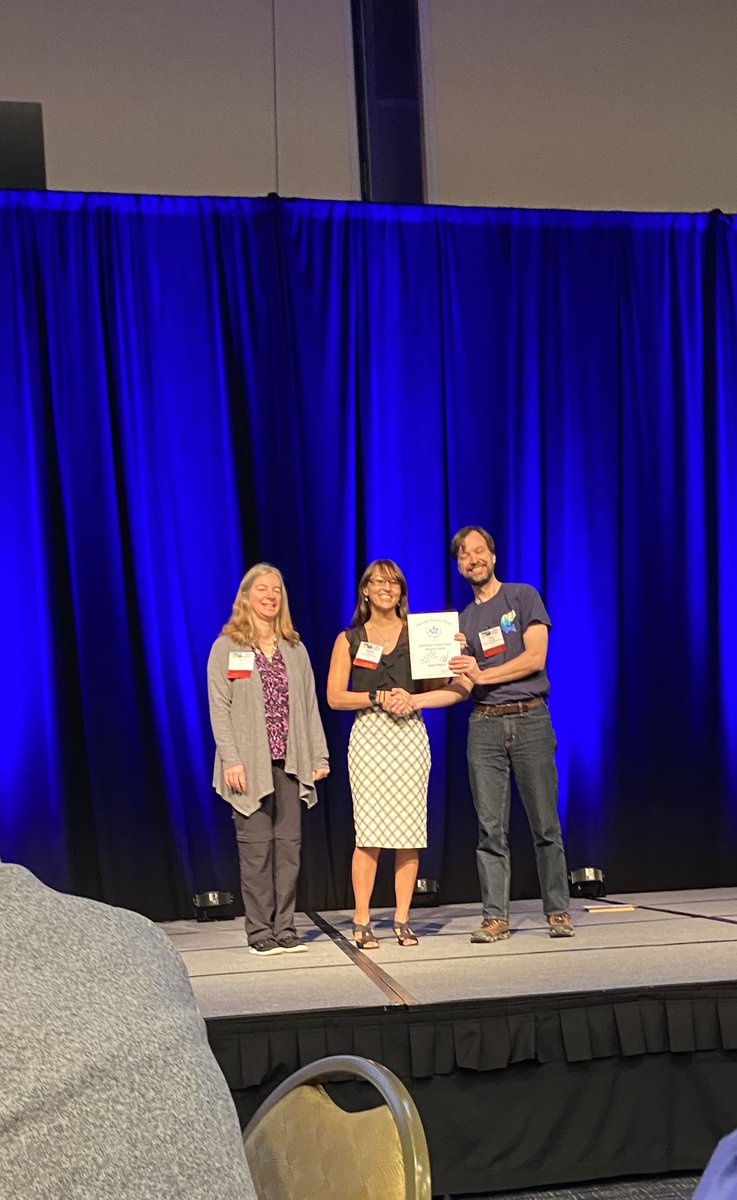 Way to go #Iowa Chapter of <a href="/AmFisheriesSoc/">American Fisheries Society</a> for being recognized as Chapter of the Year for the North Central Division! #MidwestFW
