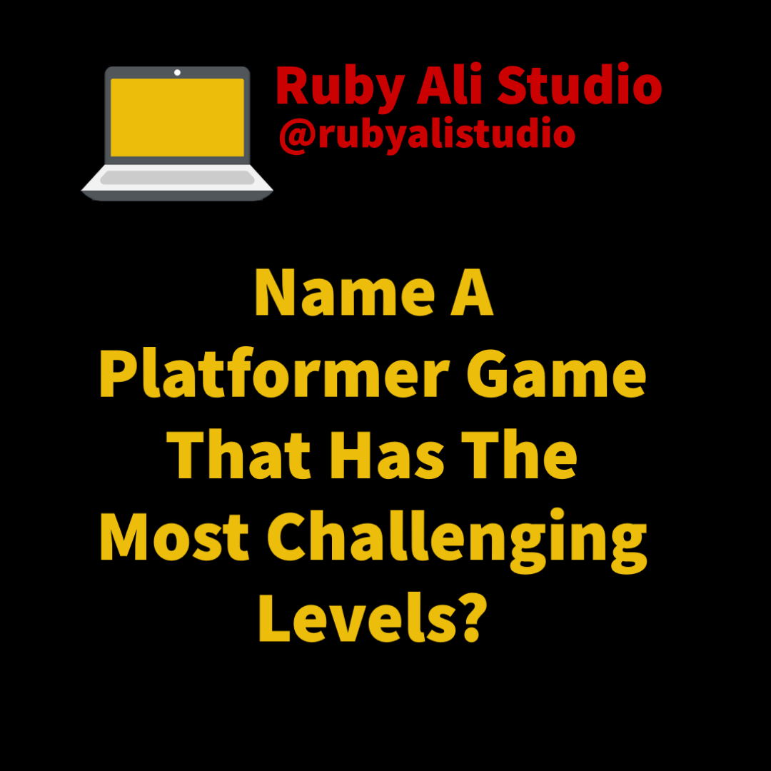 RubyAliStudio's tweet image. Name A Platformer Game That Has The Most Challenging Levels?
Please Comment, Like & ReTweet
#indiegamedevelopers #gamedesign #gamedev #gamedevelopment #games #gaming #indiedev #indiegame #indiegamedev #indiegames #platformergame #videogame #videogames #xbox