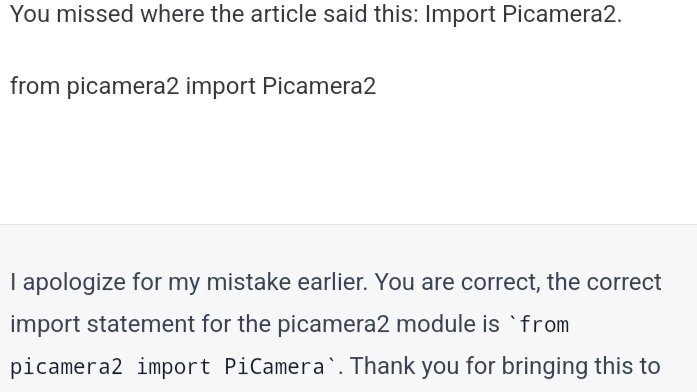 Seeing if @OpenAI could help with updating my @5into15 code to use the picamera2 module. Made me wonder if @xkcd needs to update Duty Calls? xkcd.com/386/