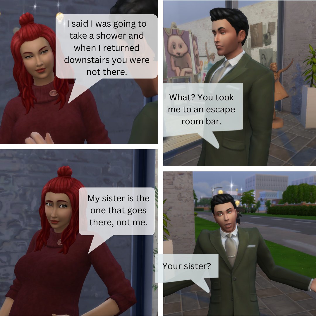 wallflowia's tweet photo. This is post #29 (Part II) of my #thesims4 story:
#sheandhe. Go check out the first twenty eight! π₯°
Hope you like it πΆβπ«οΈ
Follow for the whole thing π€
#ShowUsYourSims
@SimJammers @TheSimmersSquad
@simsfederation @PlumbobParti https://t.co/RxSDmQCKKZ