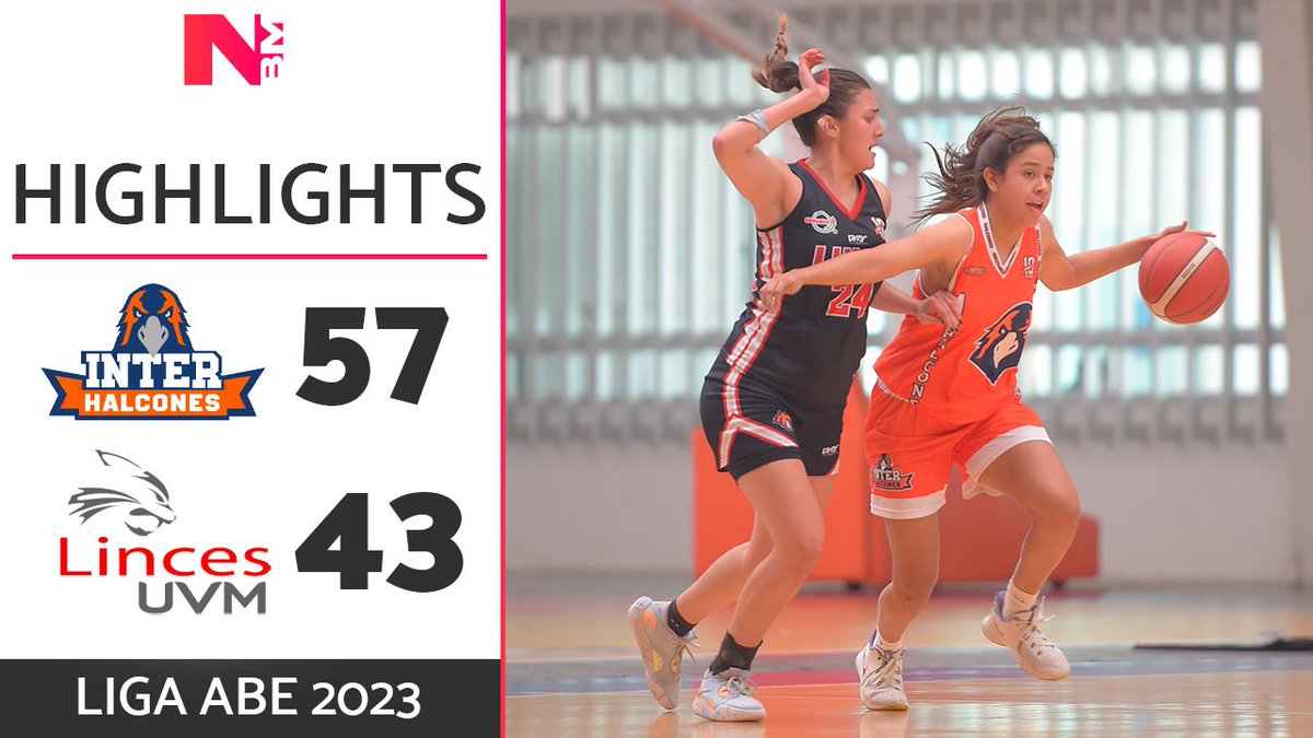 NBM_MX's tweet photo. 🔥 Revive la décima victoria consecutiva de los Halcones de @LaInterMx sobre UVM Lomas Verdes en la División II de la @AsocBasquetEst  con las mejores jugadas.

👉https://t.co/8fv8gaIice👈

#LigaABE #HalconesInter #UVMLomasVerdes https://t.co/BBLzXI4OF3