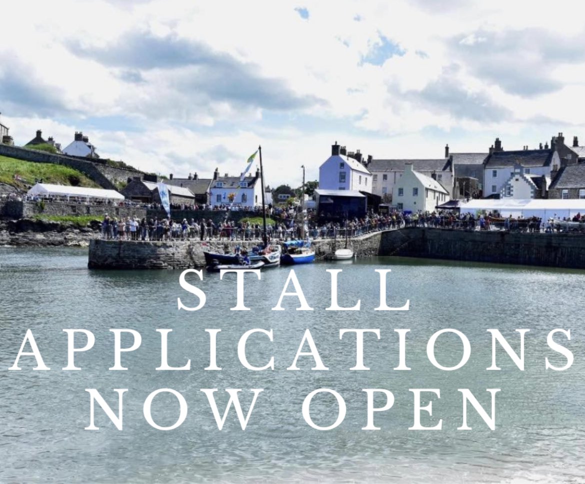 APPLICATIONS ARE NOW OPEN for our craft, food and general stalls at this year’s Scottish Traditional Boat Festival. Held on Saturday 1 and Sunday 2 July, you can apply to be a part of the event by visiting stbfportsoy.org/take-part/ #ahoyportsoy #traditionalboats #ahoyportsoy