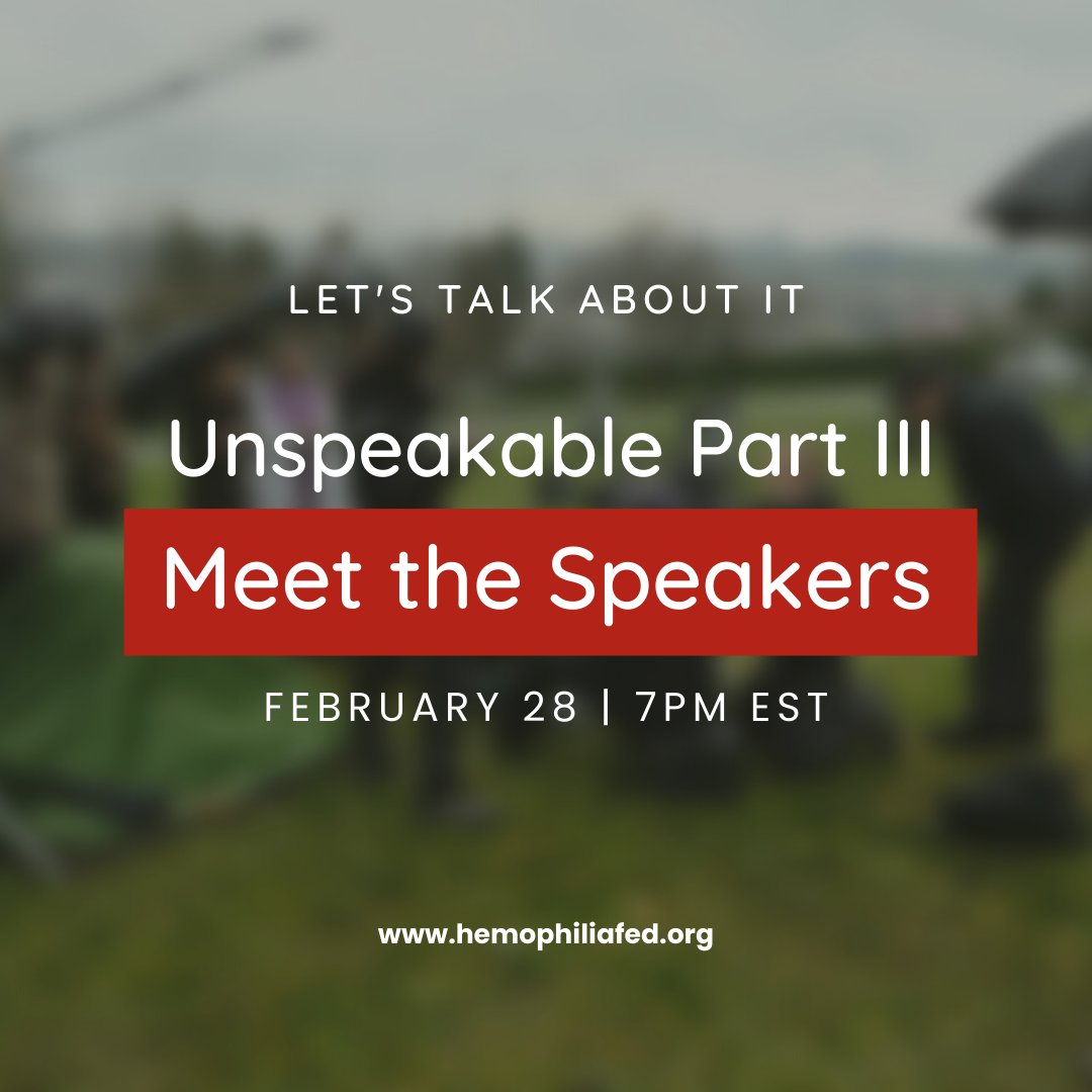 Hemophilia Federation of America (HFA) tweet media