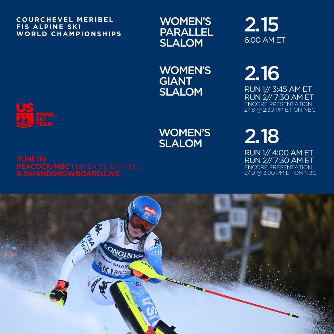 U.S. Ski & Snowboard Team on Twitter "you won’t want to miss the Alpine and Freestyle World