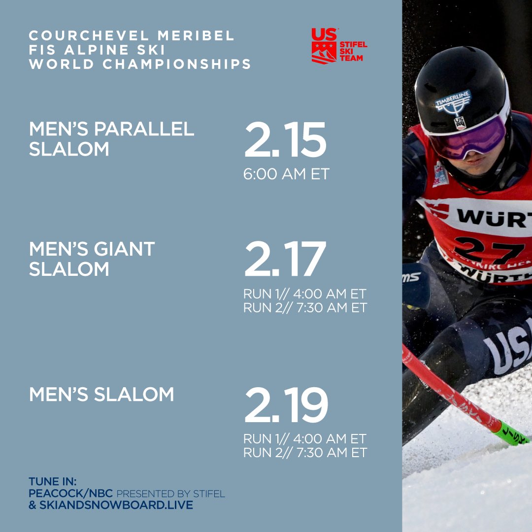 U.S. Ski & Snowboard Team on Twitter "you won’t want to miss the Alpine and Freestyle World