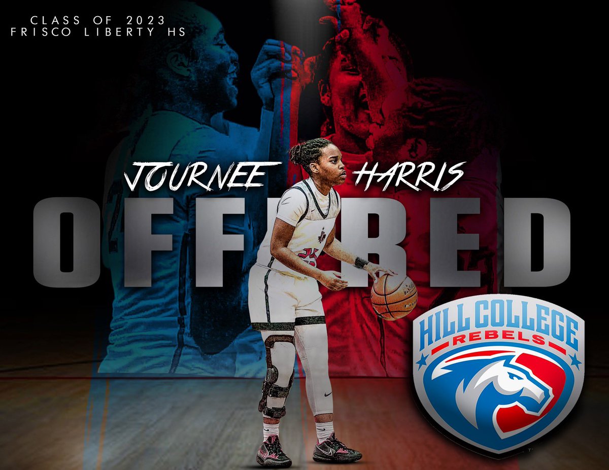 After a great home visit and conversation with <a href="/CoachHyland/">Scott Hyland</a> I’m blessed to have earned an offer from <a href="/HillWBB/">Hill College Women’s Basketball</a> 💙❤️