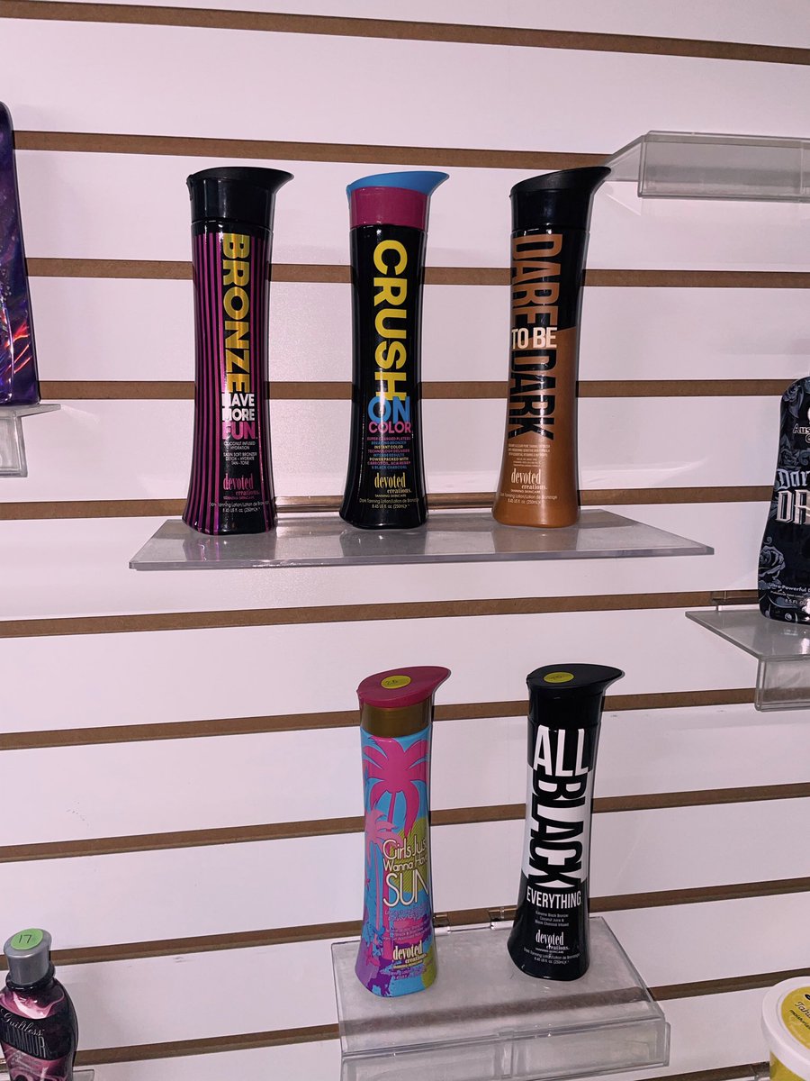 RadianceTanKy's tweet photo. We just got a shipment of lotions in, including some new ones we’ve never had before! Come see us soon and get your hands on these before they’re gone ☀️☀️☀️☀️ https://t.co/ko6Hl37tKB
