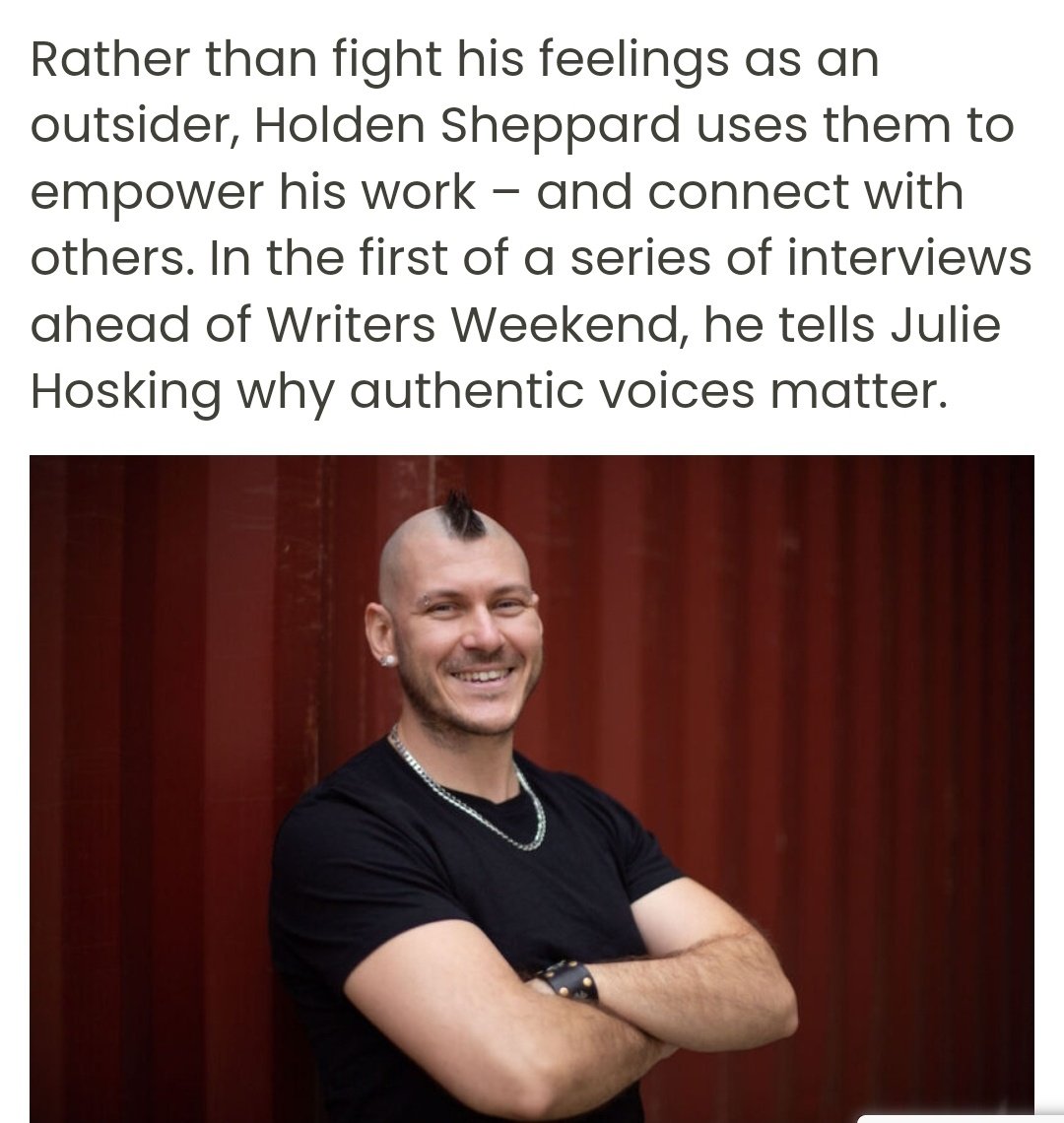V8Sheppard's tweet photo. After not doing any interviews for months, turns out I was very ready to come out swinging against the weird renaissance of moral puritanism in literature. 🤘🤘 

Thank you to Julie Hosking for this new interview in Seesaw Magazine here: https://t.co/rbDesj6Q9L https://t.co/N8nFAvciYK