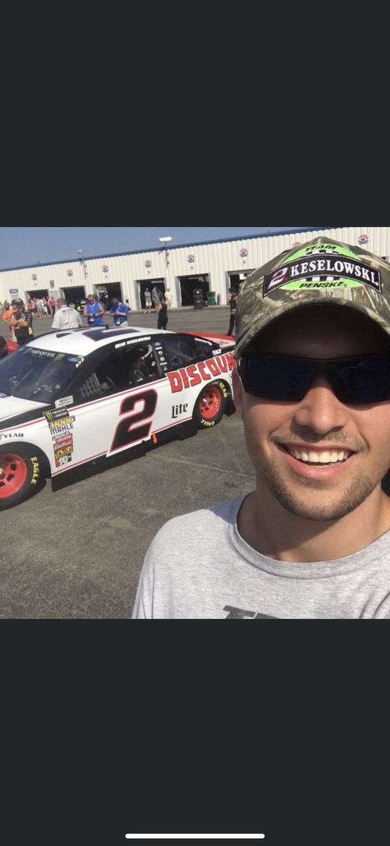 Dvowels13's tweet photo. @keselowski Just missed you by like 5 minutes in 2018 at Kentucky, your crew was nice enough to let me get close enough to get this picture. Followed it all the way through inspection hoping for you to show up. https://t.co/P5cByVrS91