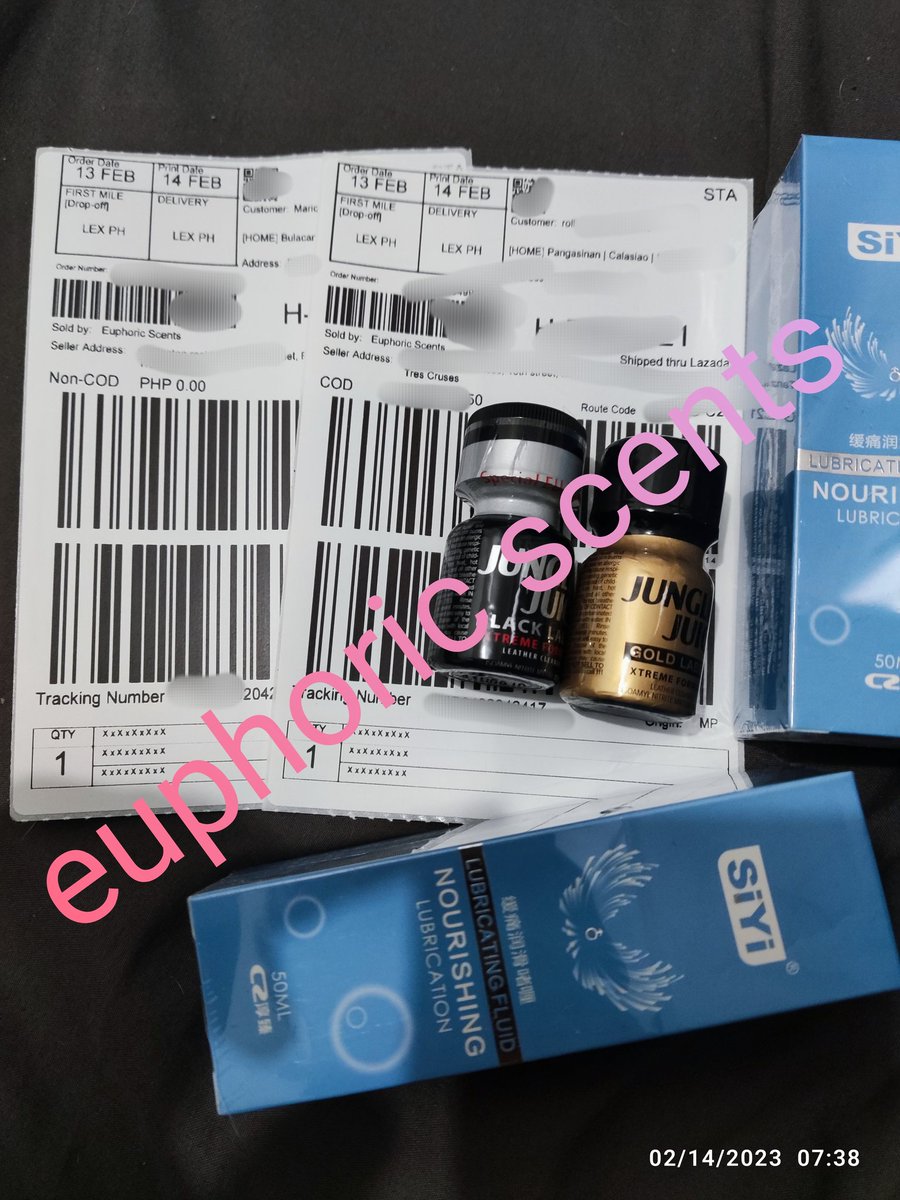 PoppersPinas's tweet photo. Thank you new customers from bulacan and pangasinan. 🙏

✅Lazada
✅10% discount/p50 shipping discounr (t&amp;c apply)
✅Free lube (limited stocks)

#poppersph #alterbulacan #alterpangasinan #AlterManila #alterphillippines #AlterMakati #zoomjakol #AlterCebu https://t.co/iuDSFu2Rkk