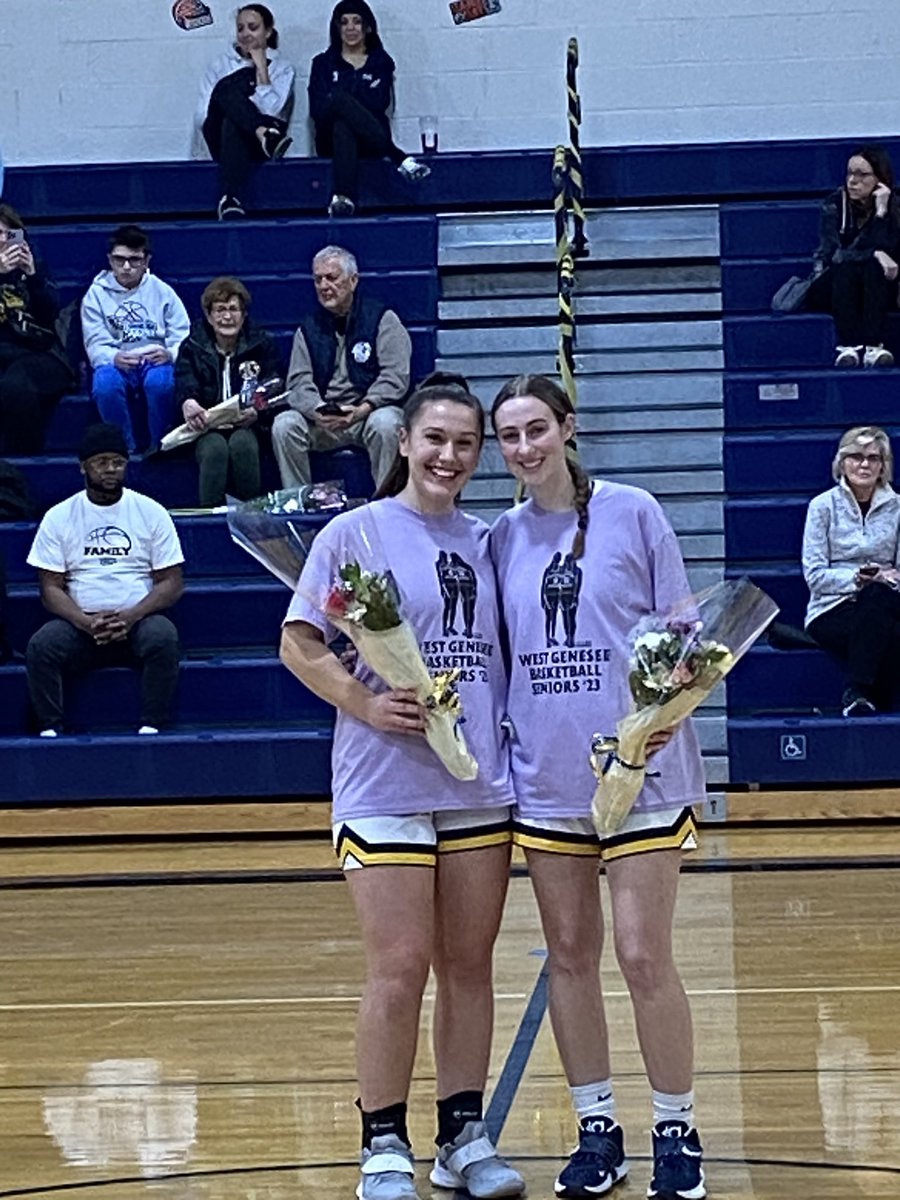 WGAthletics's tweet photo. Thank you and congrats to our WG seniors girls basketball players.  We wish you all the best in the future https://t.co/qQp3KDbmzG