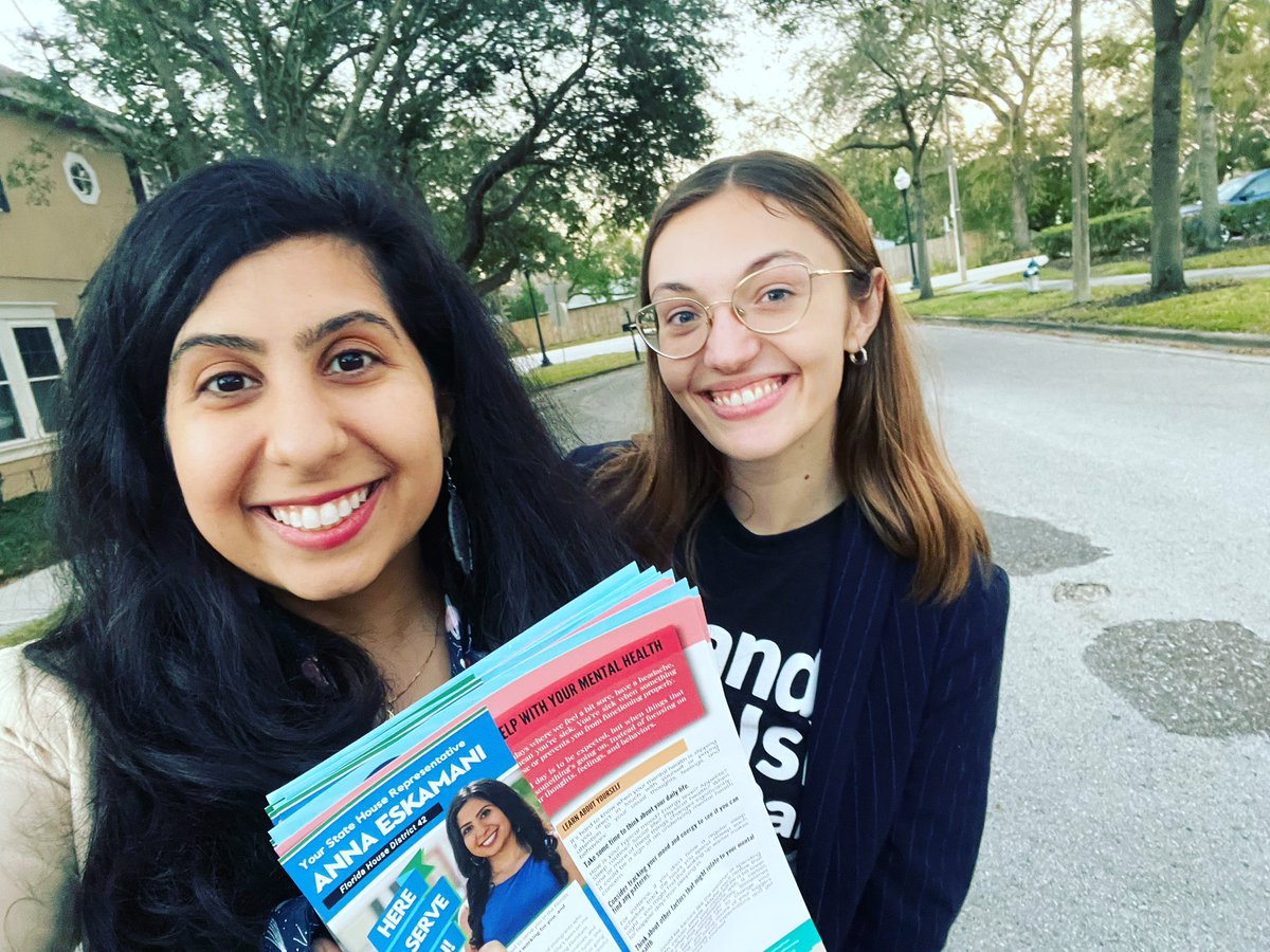 AnnaForFlorida's tweet image. It was awesome to partner with @MHACF tonight as we shared information in #HD42 about the local mental health resources available to our community! 💚