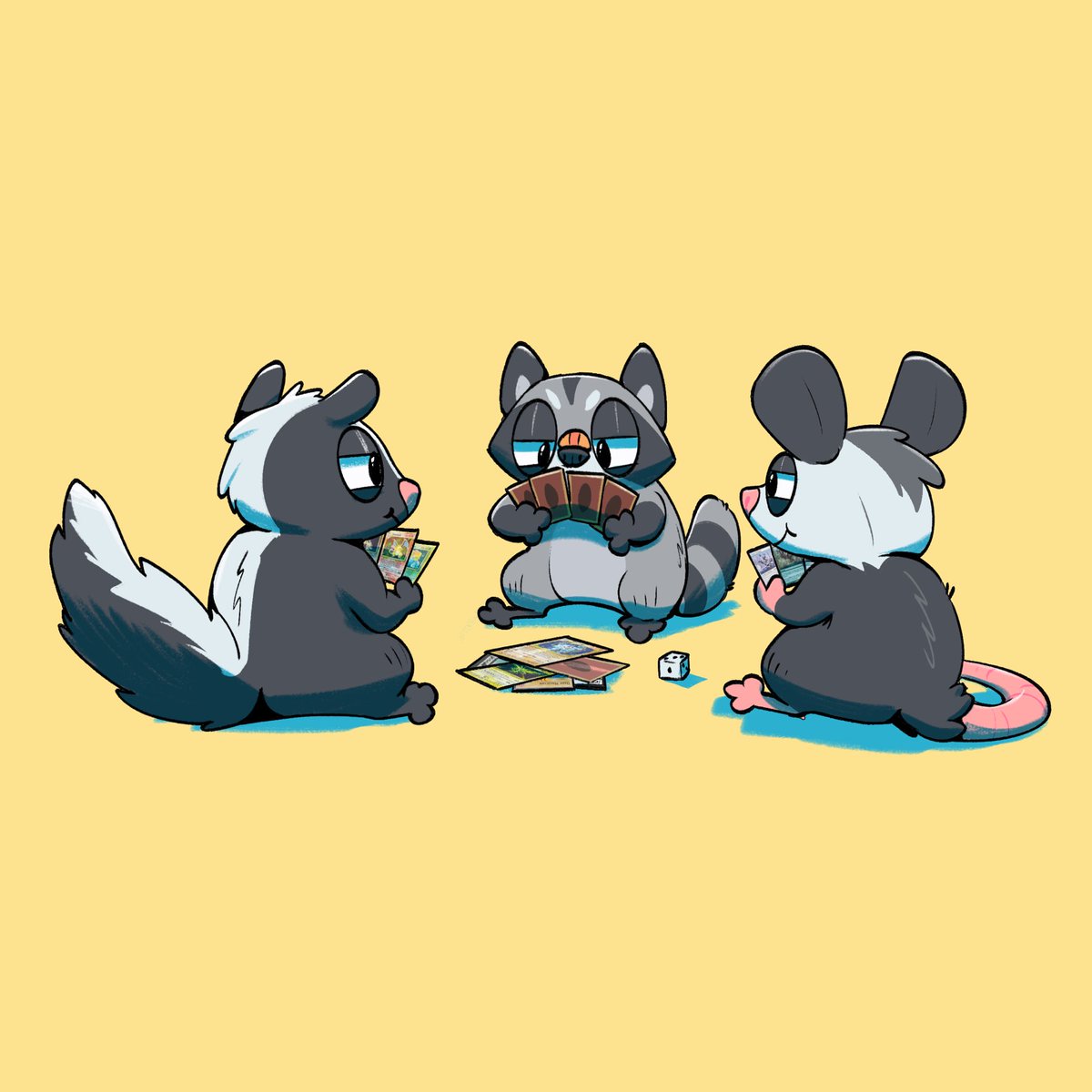 Happyraccoons's tweet image. Battle of the century