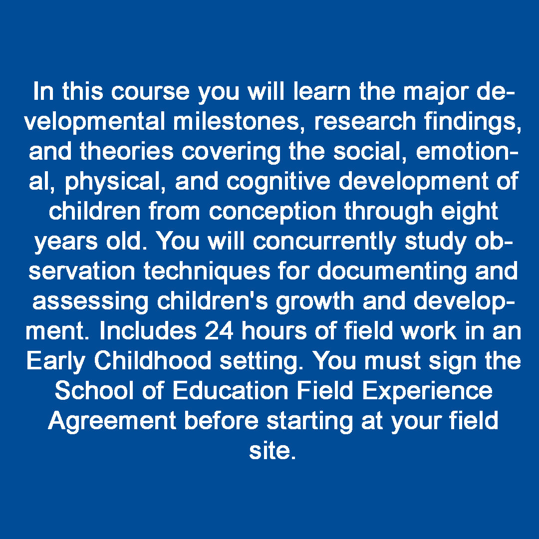 ssu_ecs's tweet photo. Did you know that earning your degree in Early Childhood Studies will provide you with plenty of practical experience working with children? EDEC 220 - Child Observation with Field Experience - is one of the classes that includes fieldwork.#earlychildhoodeducation #ssu https://t.co/KzXkZvyoyx
