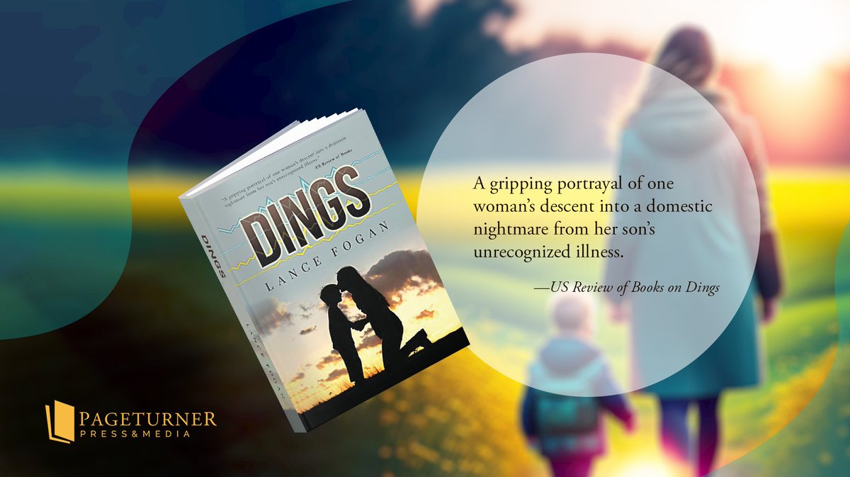 Looking for an inspiring #Mondayread? Look no further with Lance Fogan’s Dings. Be inspired by a mother’s journey toward discovering her strengths as she took great lengths to protect her family. Dings is available at pageturner.us.