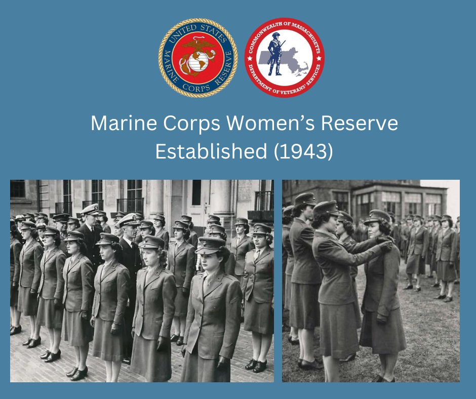 Today we celebrated the 80th Anniversary of the Marine Corps Women’s Reserve! #OTD in 1942 enlistments officially opened, w/ women Marines assigned to various admin & technical roles during WWII to allow male Marines to be reassigned for combat duty. 💻ow.ly/TJ5z50MRhnw