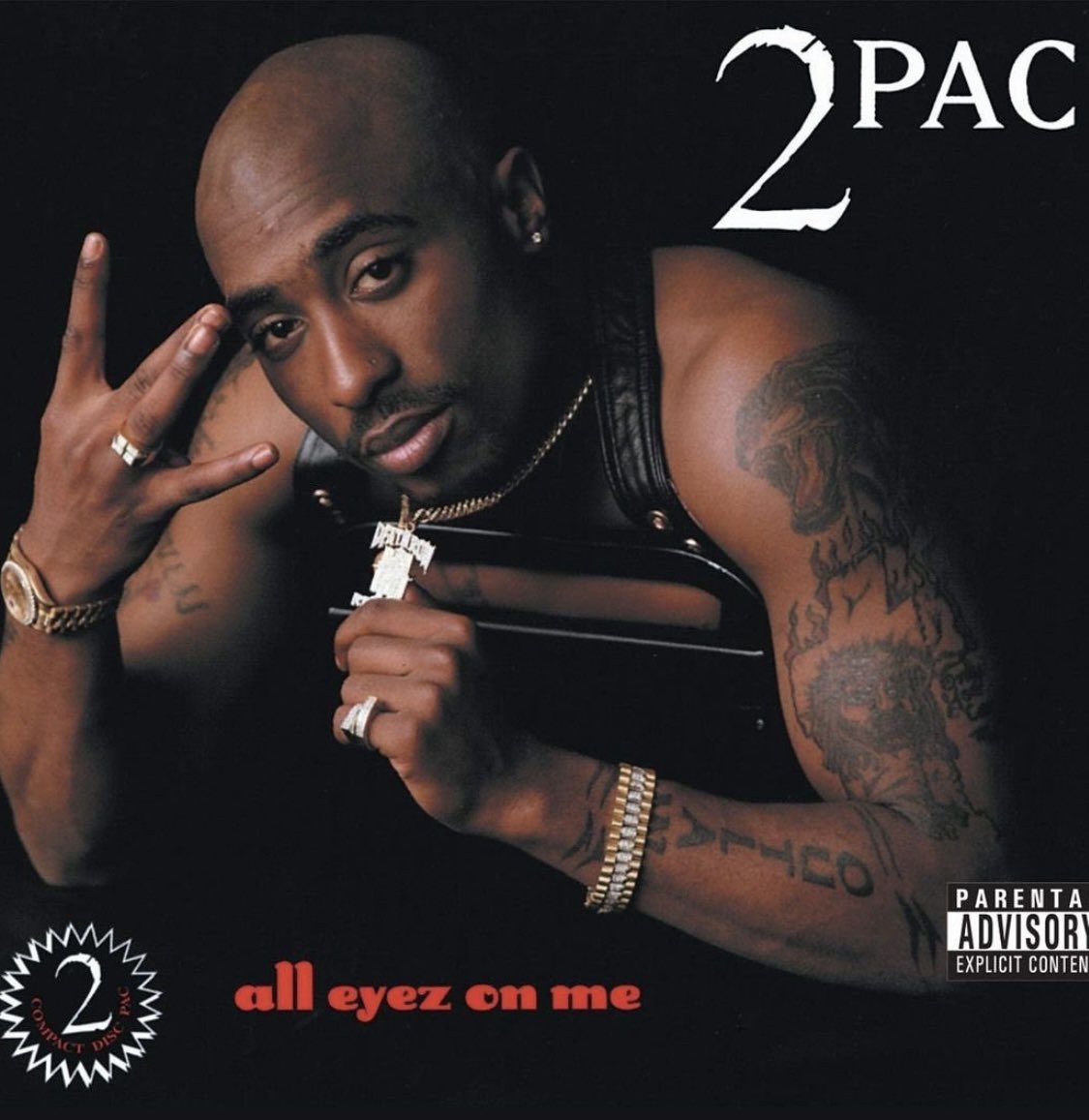 2PAC's tweet image. All Eyez On Me turns 27 today! 

"Came out of jail, went straight to the studio. And I did twenty-four tracks. Its a double album called All Eyez On Me. It's just a gift for my fans that supported me while I was locked down."

Where were you when you first heard it?