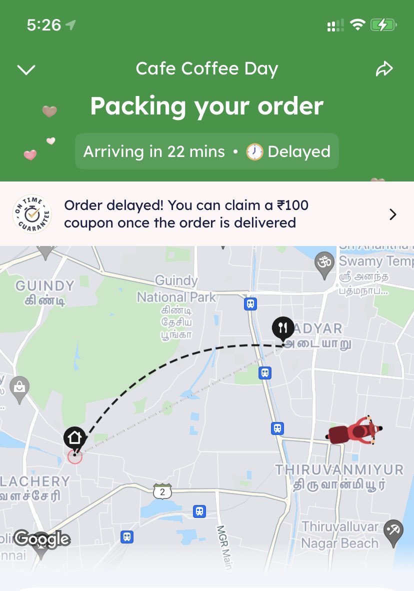 pusarakesh's tweet photo. Dear @zomato! I ordered a sandwich at 3:55 AM, delivery time was 4:30 AM. When order was not delivered, customer support requested me to wait till 5:00 AM, guess what it was not delivered till 5:30 AM and I was suggested to cancel the order. May I know hw mny yrs reqrd to deliver https://t.co/47MAGfM5mL