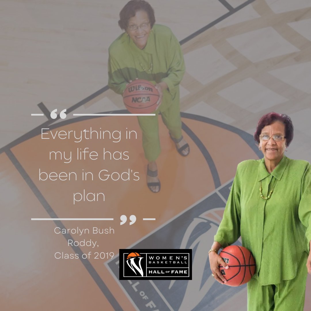 WBHOF's tweet image. Carolyn Bush Roddy (Class of 2019) with today's motivation Monday!

#WBHOF #WBHOFamer #Classof2019 #honorcelebratepromote