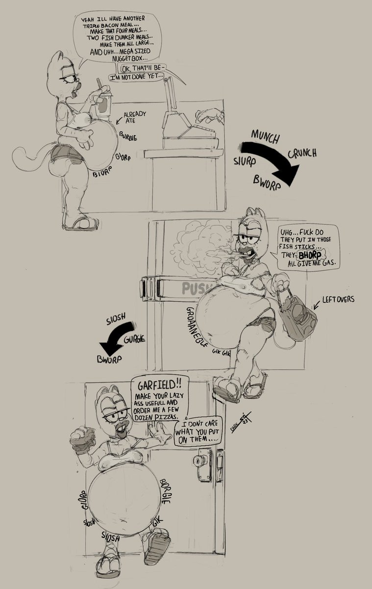 AltSixSides's tweet photo. gross arlene sketches i cleaned up.

cw: stuffing, burping, internals https://t.co/sgePe3Sajr