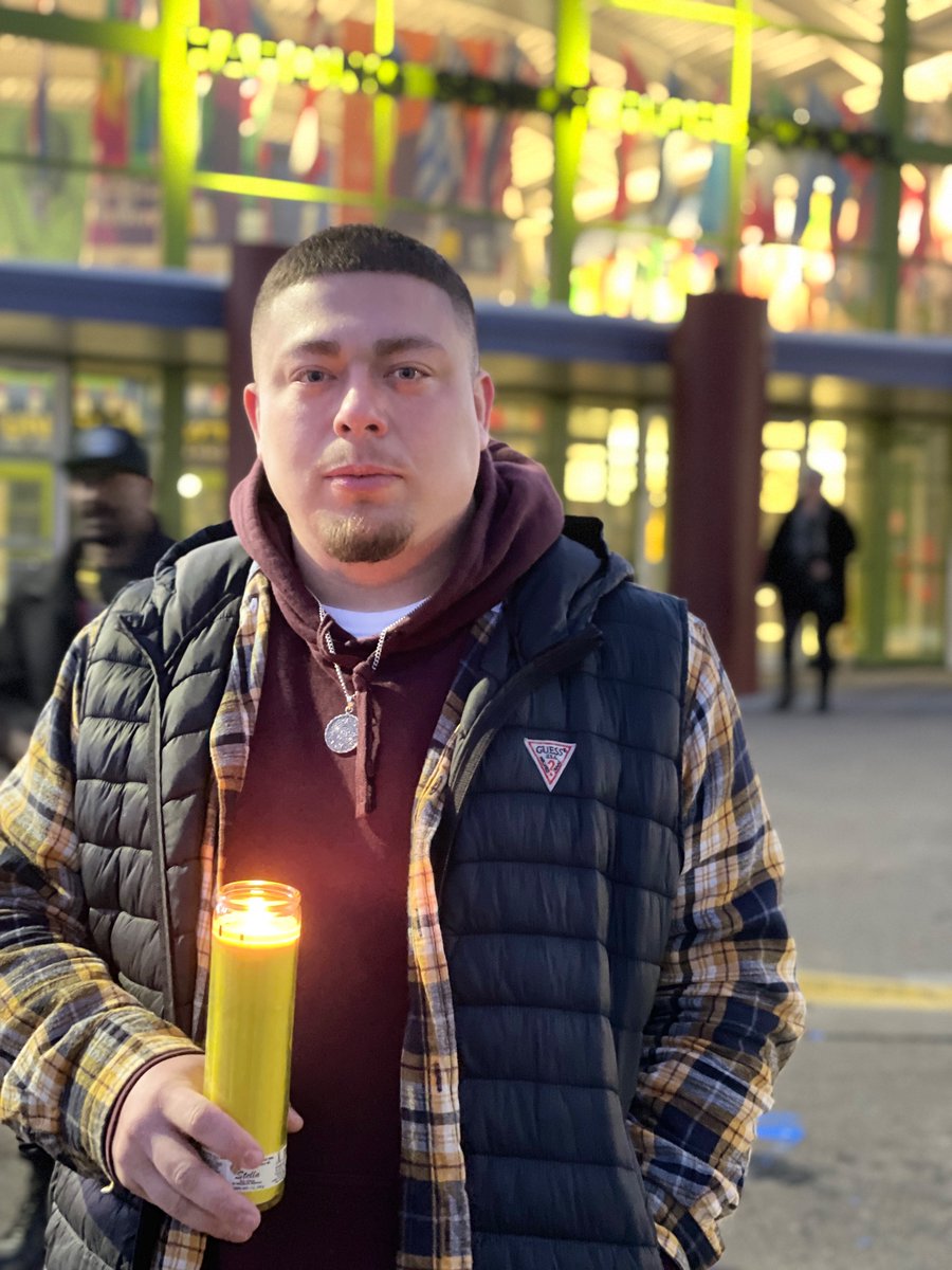 nellep67's tweet photo. Carlo Franco has spent years working in programming supporting youth. In his current role, he has visited Harding High School numerous times. Tonight he is showing his support for #hardingunited at the candle light vigil sponsored by @SPFE28. 🕯️ https://t.co/Xx2gUi3ivJ