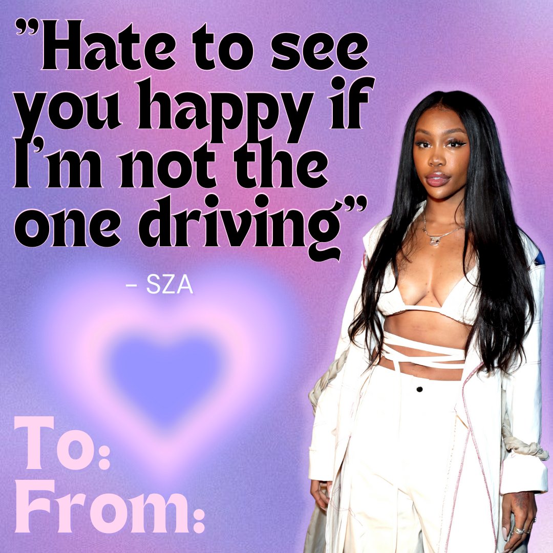 1035KISSFM's tweet photo. Our ANTI Valentines Day e-card collection is here! ๐ค๐ Send this to your bestie or if you DARE, send it to THAT person, you know who!! ๐๐๐โ
โ
#valentinesday #valentinesdaycard #vdaycard #IceSpice #OliviaRodrigo #MileyCyrus #SZA #AntiVday https://t.co/XZ4JrdC2Pj