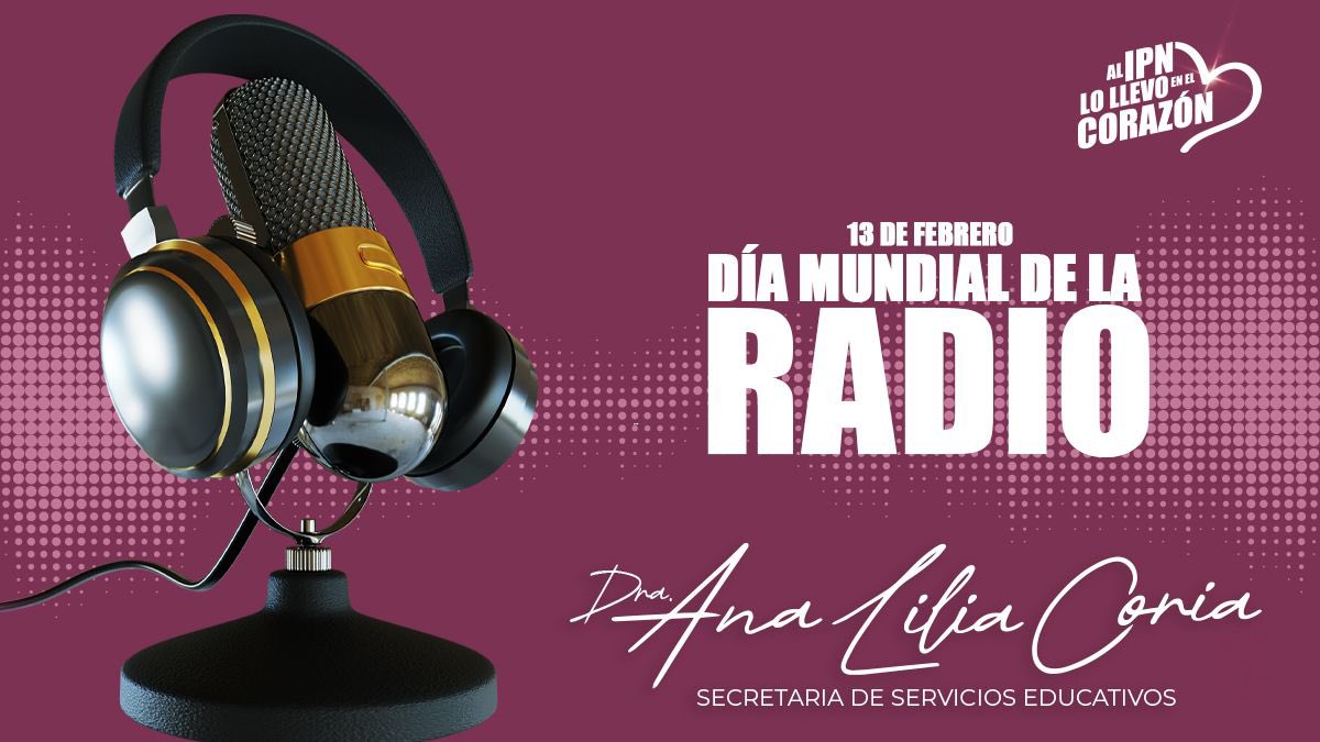 Hoy que es el #DíaMundialDeLaRadio 📻, felicito a @enriqueanzures por el extraordinario trabajo que está realizando al frente de @RadioIPNOficial, posicionando en el gusto de la #comunidadpolitécnica y los radioescuchas a la estación de nuestro querido @IPN_MX. ¡Enhorabuena!