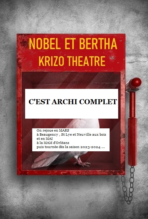 Une semaine avant, c'est déjà COMPLET pour Nobel et Bertha !
réservations pour les autres spectacles vivement conseillées : lesfabricoles@gmail.com / 06.07.22.26.65 #loiret #orleans #regioncentrevaldeloire #regioncentre #orleansmetropole #meungsurloire #france #theatre #festival