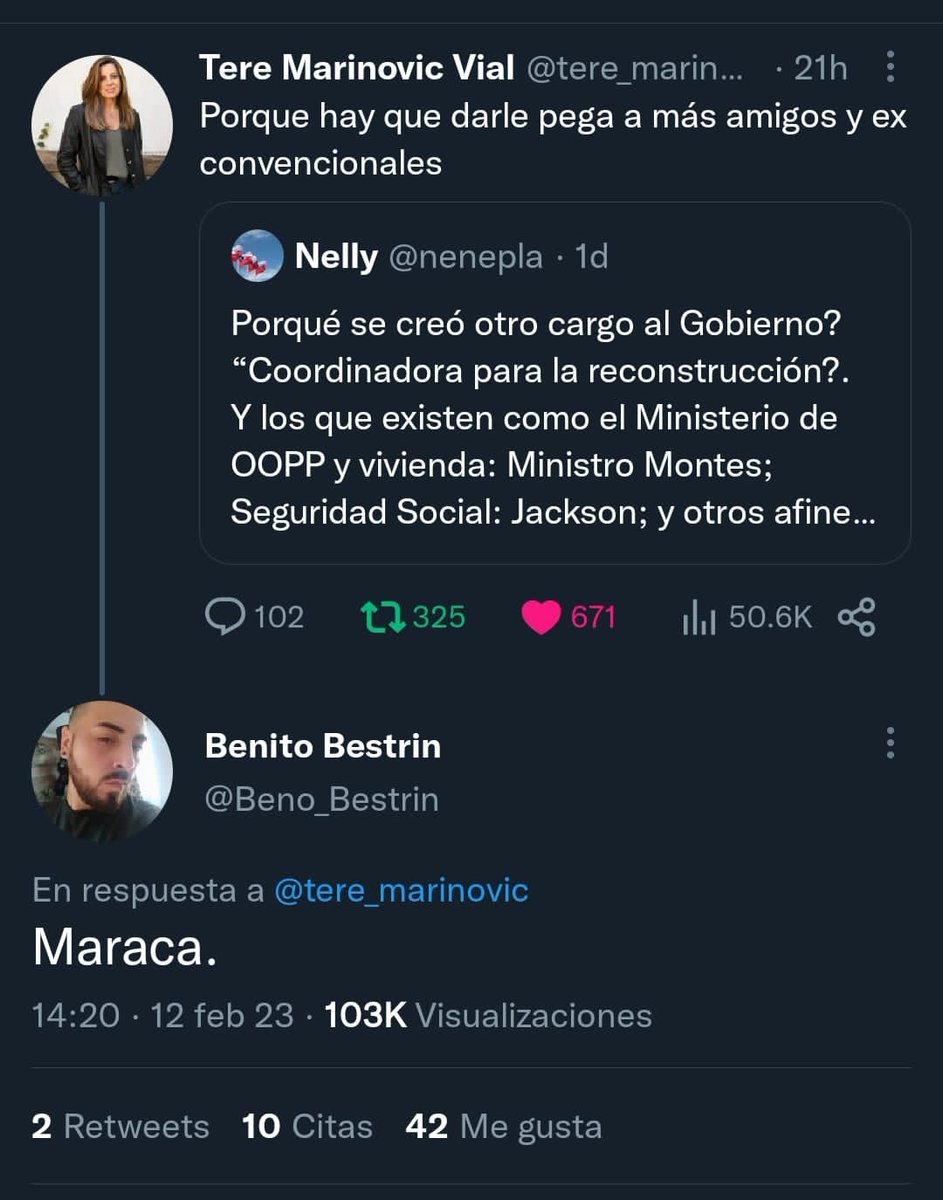 KarolCabriola's tweet photo. Acaso usted no los sabía @tere_marinovic..? los poetas son parte fundamental de nuestrx ideología compañere
#Cadem #Bizarro #Monumental
#Patagonia #Penaflor #Viña #Tere #Evelyn https://t.co/Dh25Vp1YKU