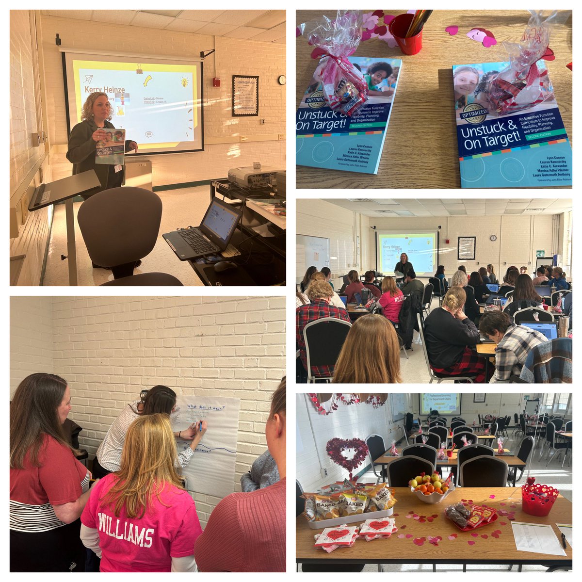 EmilyEQuinlan's tweet photo. Thankful for time spent with Elementary Special Education Department Chairs! Focused time reviewing purposeful IEP planning, SDI for executive functioning, ESY, and alternate standards criteria. These educators continue to inspire! #alwayslearning #leaders https://t.co/F7eUsYxsKr