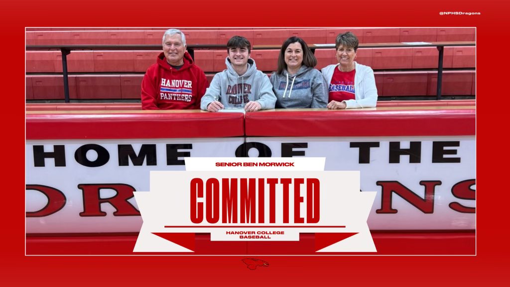 Finally official!!Can’t wait to be a Panther🔵🔴 <a href="/HanoverBase/">Hanover Baseball</a> <a href="/GrantAB15/">Grant Bellak</a> <a href="/PatrickEvan39/">Evan Patrick</a>