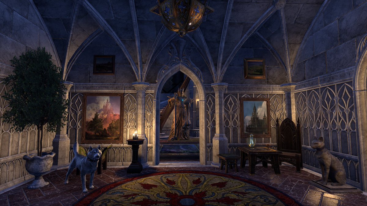 Gav (Miracle Of Sound) on Twitter "Decorating my ESO house in Alinor 😍"