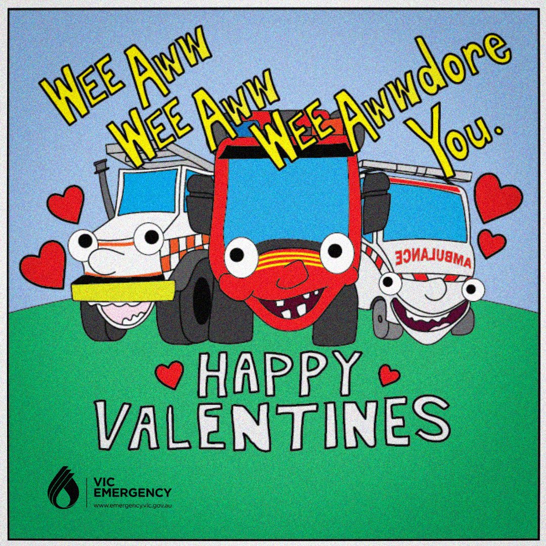 For Valentine’s Day this year, we’re sending love to our mates in Western Australia, especially those at <a href="/dfes_wa/">DFES</a>.
We were humbled to send members of Victoria’s services agencies following recent floods.
You are the West to our East, water to our fire, the sirens on our trucks.