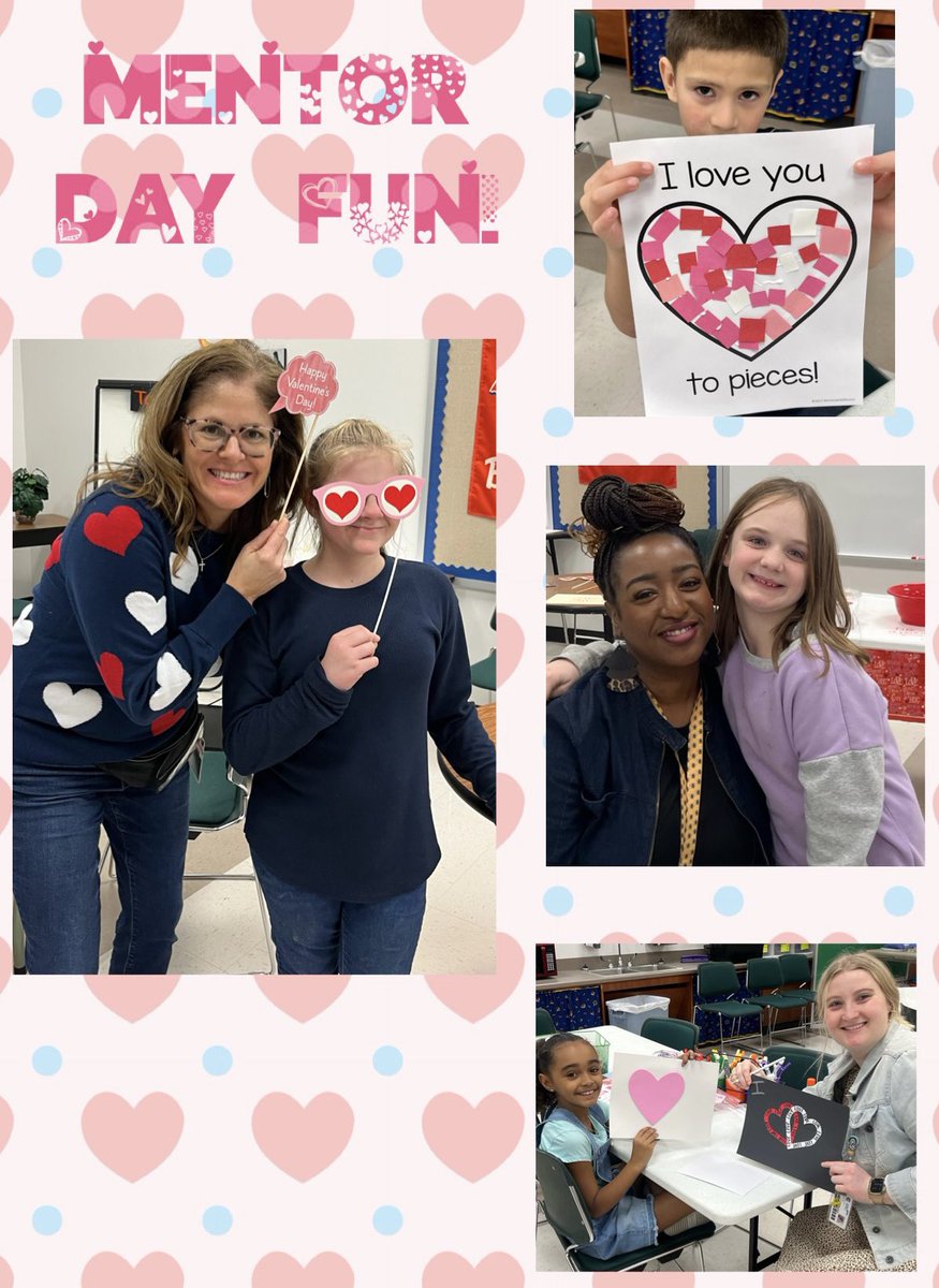 mbernu_m's tweet photo. “I’m so proud of your HEART work!” ❤️ We love spending time with our mentees! #Valentinefun @ReavesBees https://t.co/vmHiFy2sRF