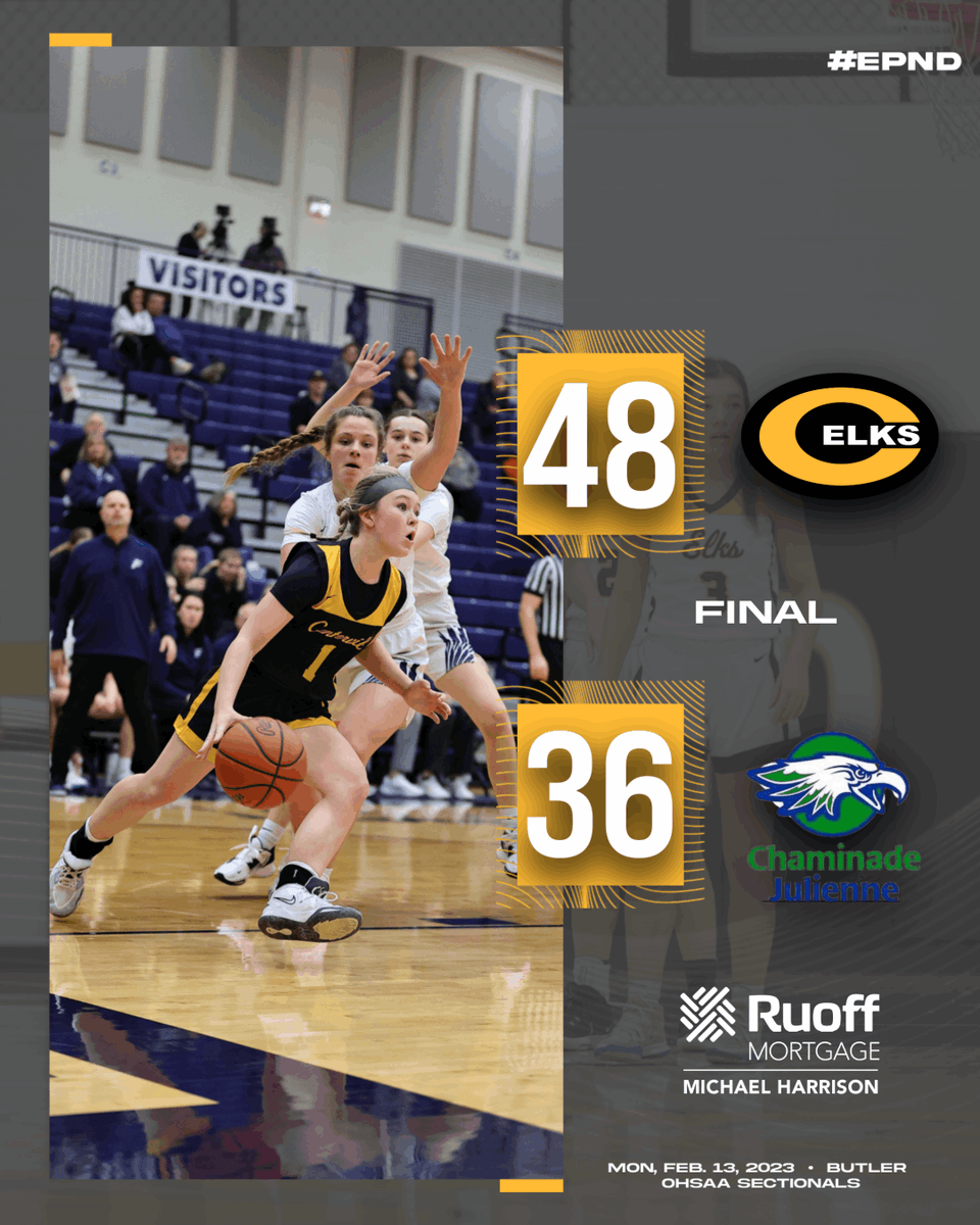 Centerville Athletics on Twitter "The Lady Elks defeated CJ in round 2