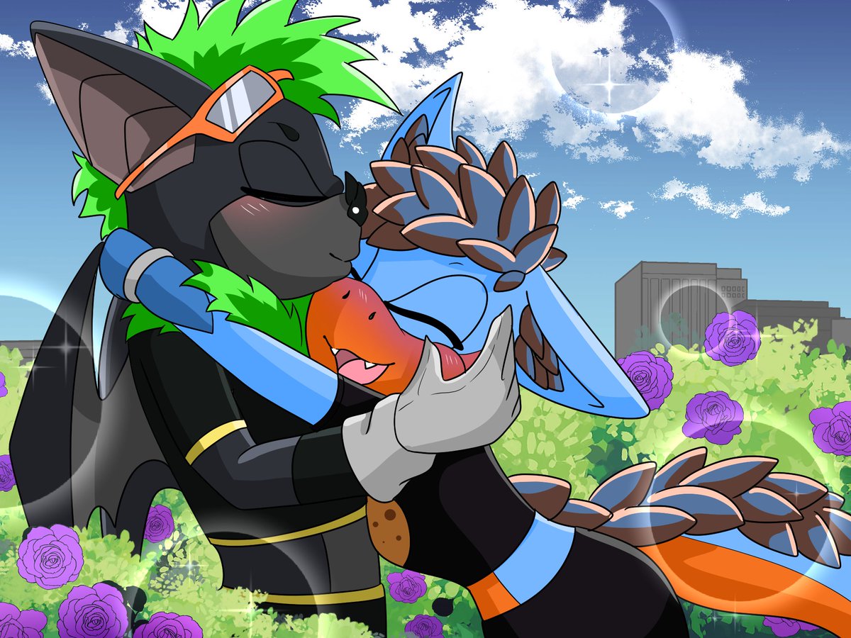 Es ist Valentinstag und was macht Gordy? Er fragt die <a href="/DramaticBlueTTV/">𝔻𝕣𝕒𝕞𝕒𝕥𝕚𝕔 𝔹𝕝𝕦𝕖</a> ganz lieb ob Sie uns beide als Sonic figuren zeichnet 

Alles gute zum Valentinstag mein engel ich liebe dich überalles! Mein Keksmonster❤️❤️❤️❤️🥺🥺🥺

#GERVtuber #VTuberUprising #Valentinstag