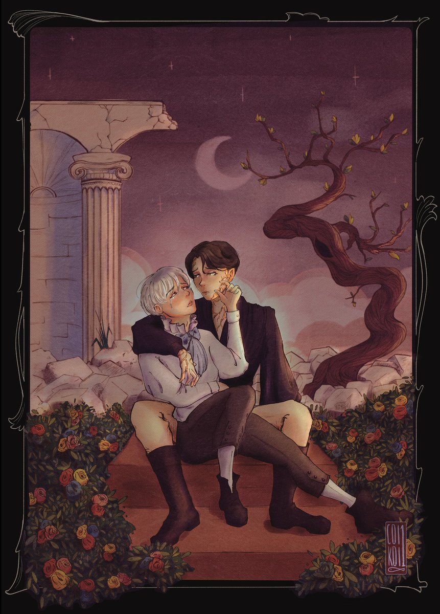 Happy Valentines ❤️ I got to illustrate <a href="/uhgoodaddy/">bonsai daddy⁷ 🃏</a>'s amazing 🐱 🐿story for @btsopulencezine 

Leftovers available now don't miss your chance!