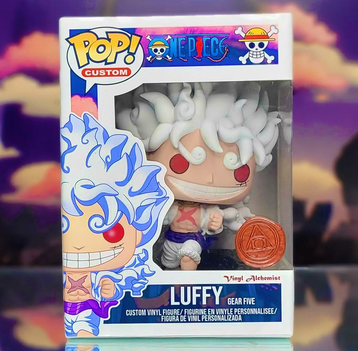 Gedehams arrangere stille Funko POP News ! on Twitter: "Custom time! One Piece fans, check out this  awesome Gear 5 Sun God Luffy Funko POP! Plenty more One Piece to come 😜  Created by IG