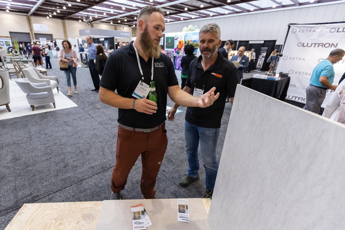 Join us at #EFAcon's Gallery Preview and Welcome Reception inside the expo hall for food, drinks, and networking while perusing booths and catching up with your favorite vendors sponsored by <a href="/kwalu/">Kwalu</a>. 

Use promo code "EFATW232" to save $25 on an expo pass: bit.ly/3Ux5wdw
