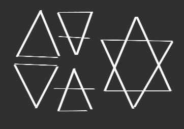 alchemicquest's tweet photo. Greetings my worthy apprentices, I am pleased to announce that MrB.eth has solved the enigma of the four elements. Fire, Earth, Air, and Water come together to form a six-pointed star, reminding us that only through unity can we achieve great things. https://t.co/yvsma6J4oE