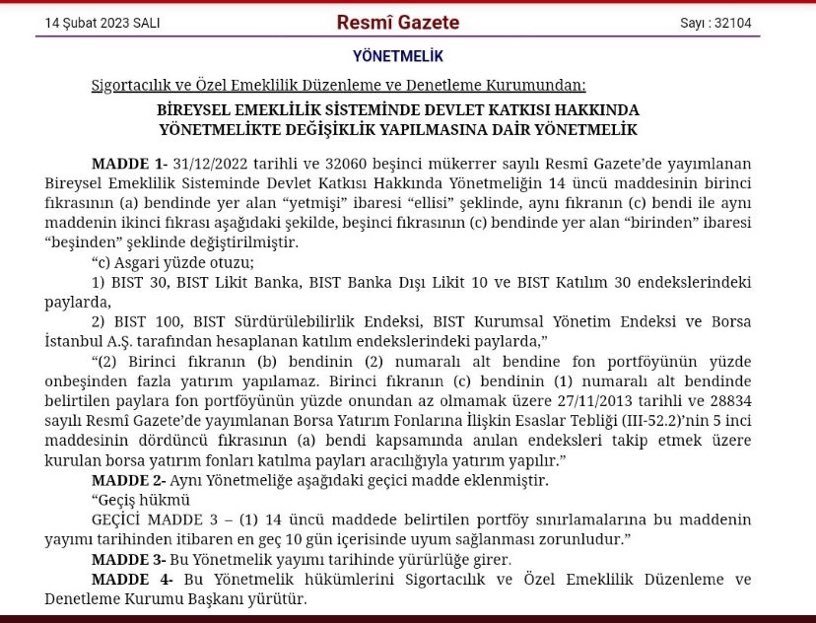 TuNaBeYii's tweet photo. Emeklilik fonları borsada hisse alabilecek https://t.co/arcXxl4U5L