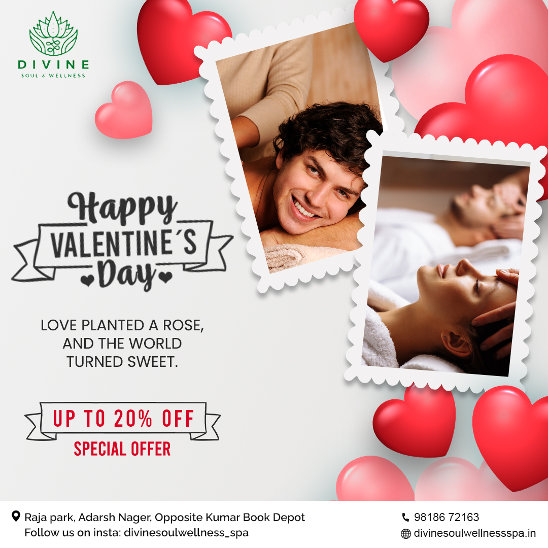 DSoulwellness's tweet photo. Celebrate your love this Valentine's Day with our latest offers. Wishing you everything that makes you happiest, today and always.
Wishing you Happy Valentine's Day.

#valentine #love #valentinesday #valentines #valentineday #valentinegift #valentinesgift #valentinesdaygift https://t.co/OfLnkAy5uy
