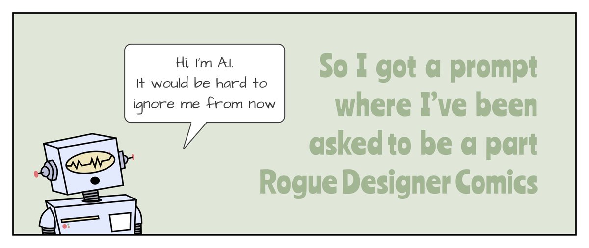 We are open for AI, in the middle of the journey of our comics
