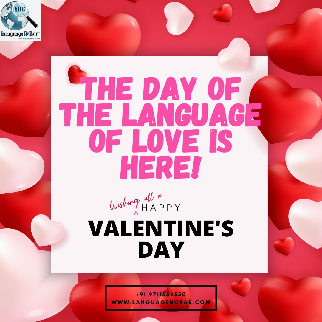 LanguageNoBar's tweet photo. Team LanguageNoBar wishes all a very valentine's Day! Spread Love & Peace! #translation #translator #language #languageNoBar #language #love #valentine #valentinesday #couple #likesforlike https://t.co/JJAFIUcsER