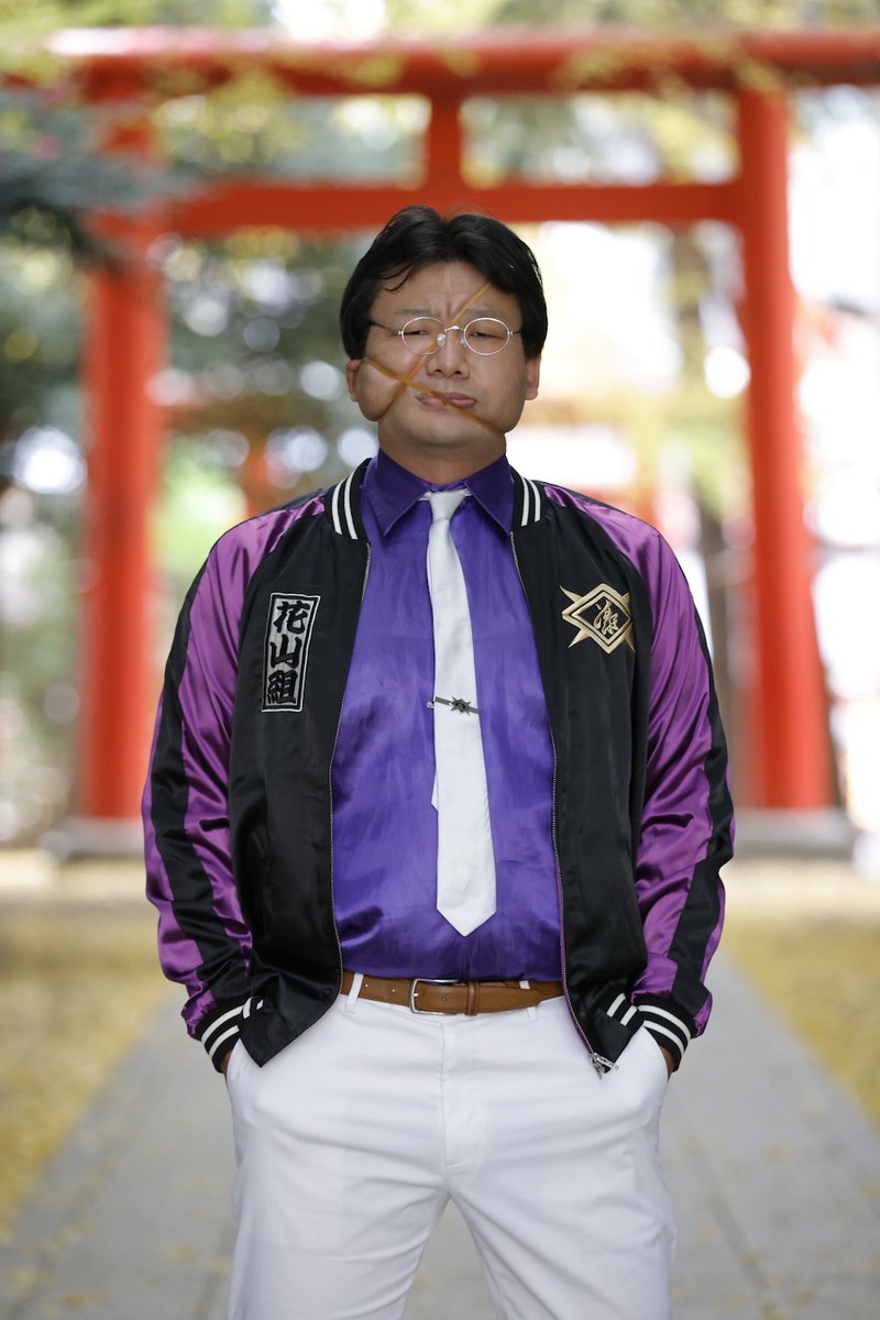花山薫&quot;侠客立ち&quot;キャンバスパネル 花山薫